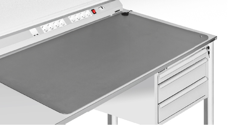Антистатические настольные коврики VKG KH ESD 12060 Синий